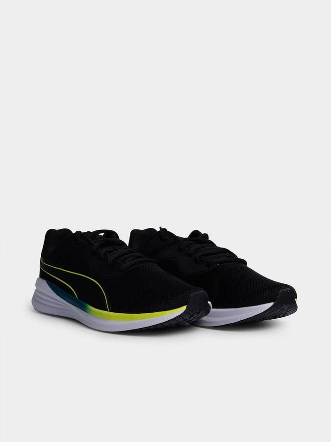 Puma Transport Black/Lime Sneaker