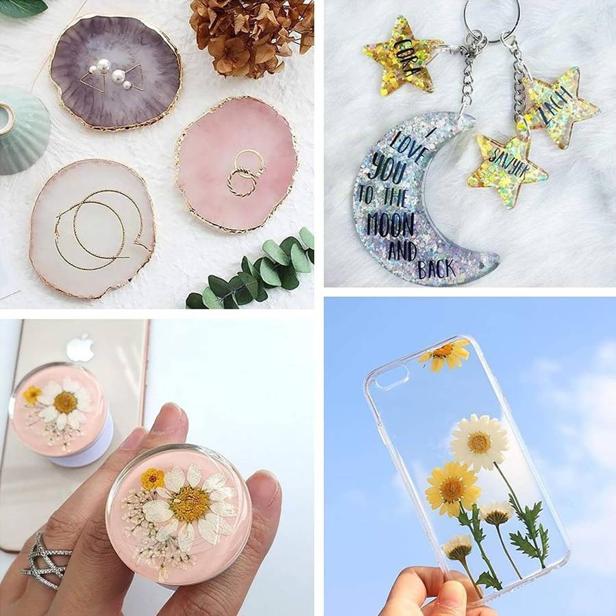 Resin Epoxy and Hardener kit  237 ml Each