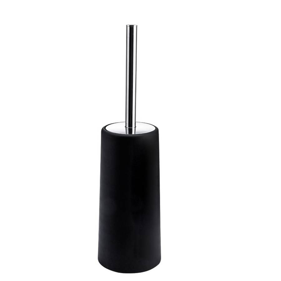 Toilet Brush and Holder Set - Black