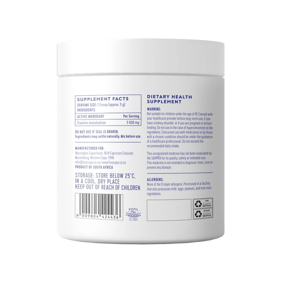 SupaRaw Creatine 450g