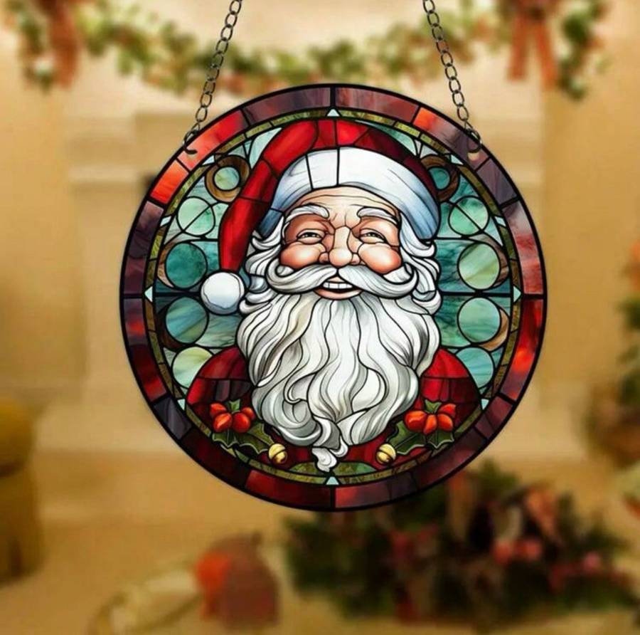 Santa Claus Window Decoration