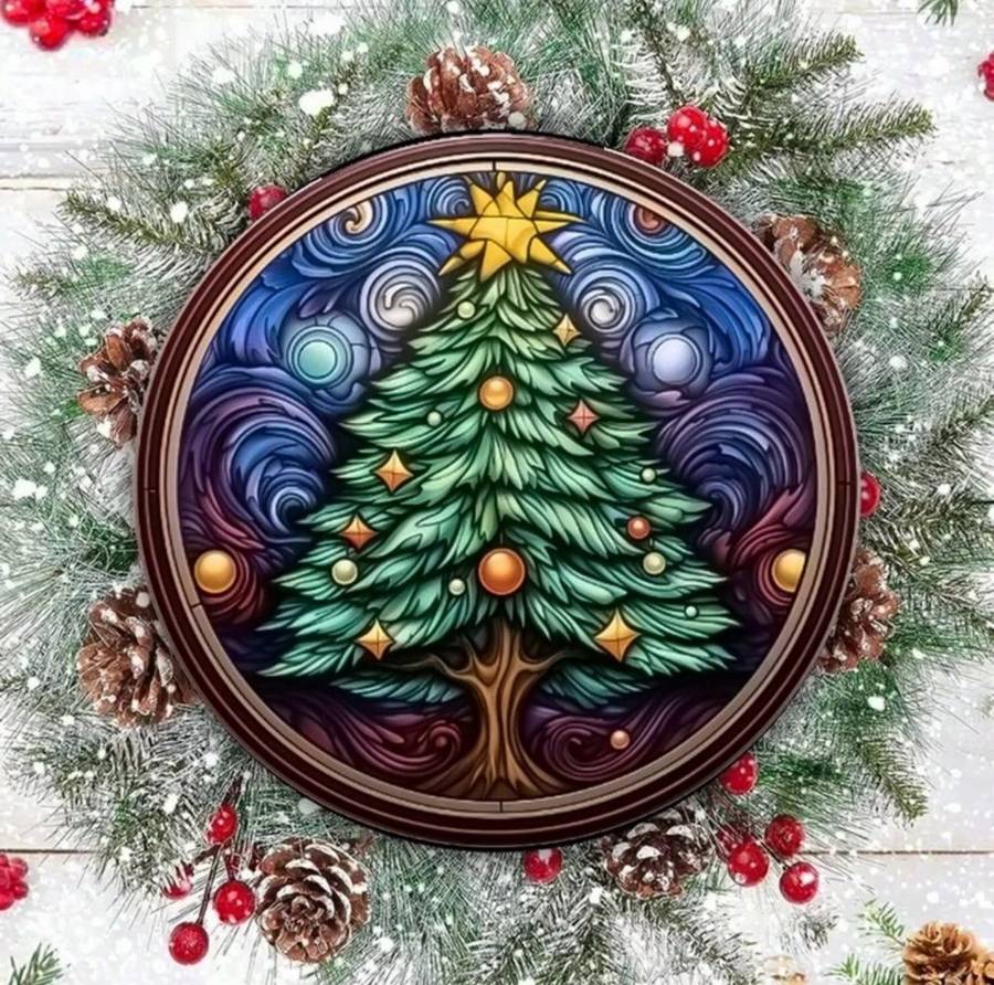 Christmas Tree Sun Catcher