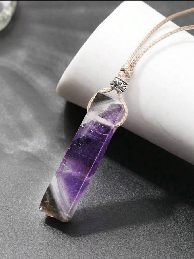 Amethyst Crystal Necklace