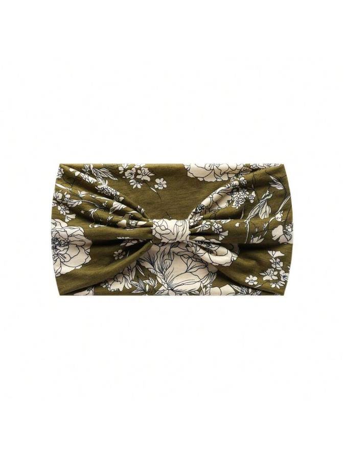 Boho Army Green Head Band