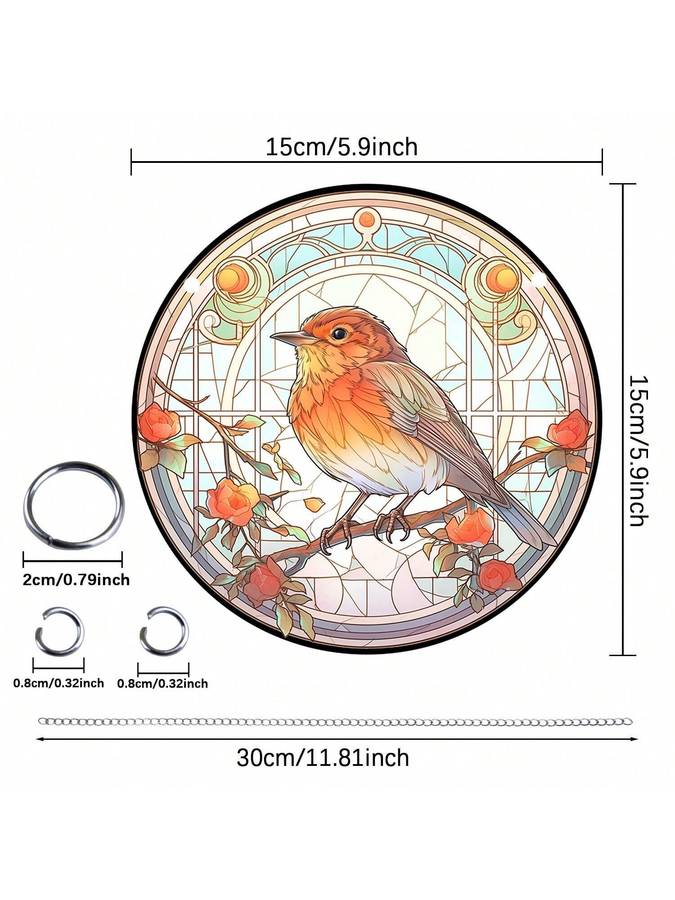 Red Robin Hanging Decoration