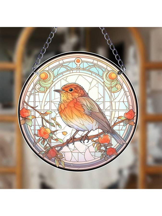 Red Robin Hanging Decoration