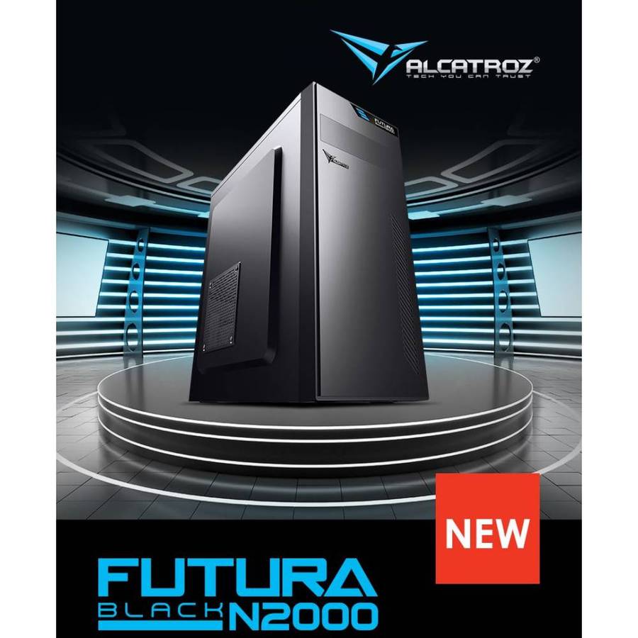 Alcatroz Futura N2000 PC Chassis and Magnum Pro 225 Power Supply