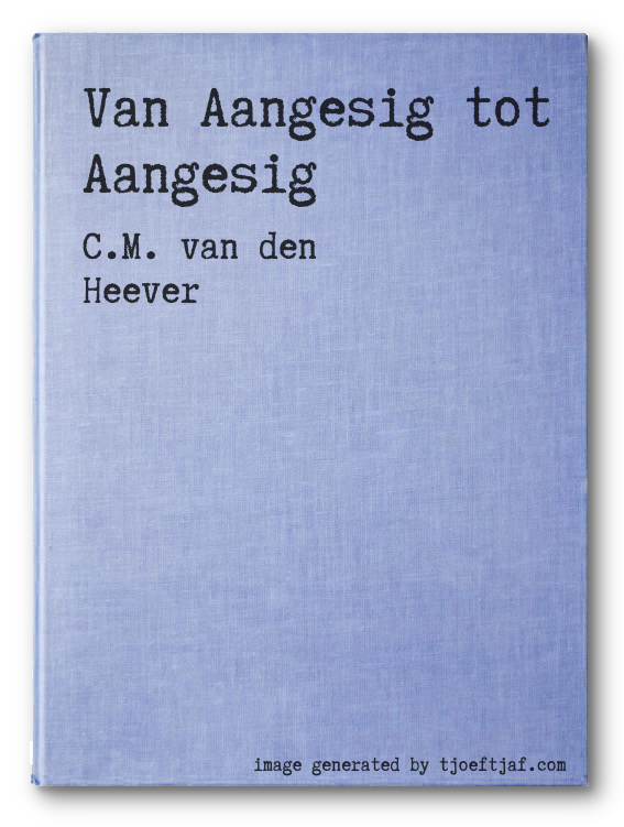 Van Aangesig tot Aangesig