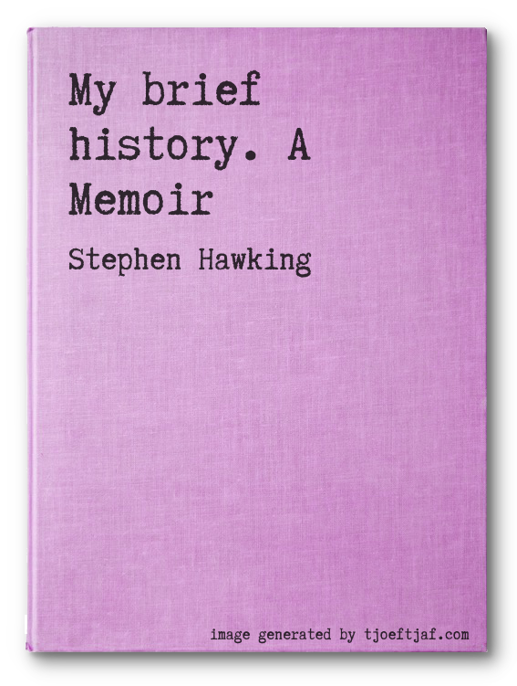 My brief history. A Memoir