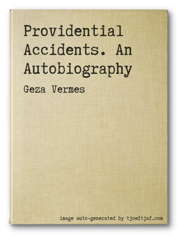 Providential Accidents. An Autobiography