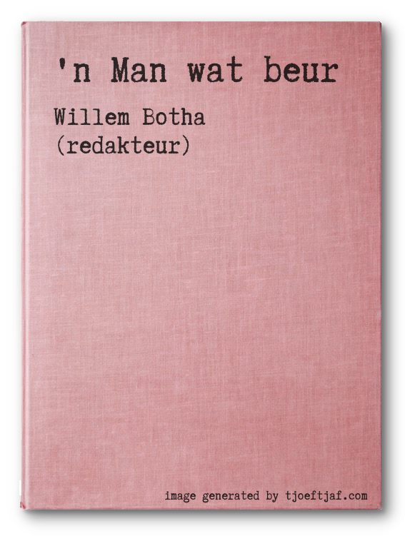 'n Man wat beur