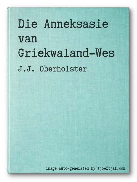 Die Anneksasie van Griekwaland-Wes
