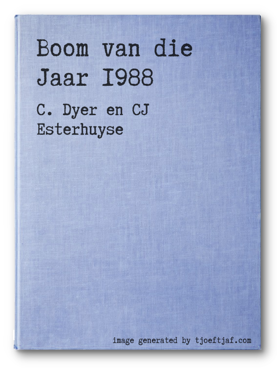 Boom van die Jaar 1988