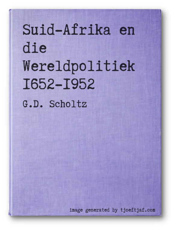 Suid-Afrika en die Wereldpolitiek 1652-1952