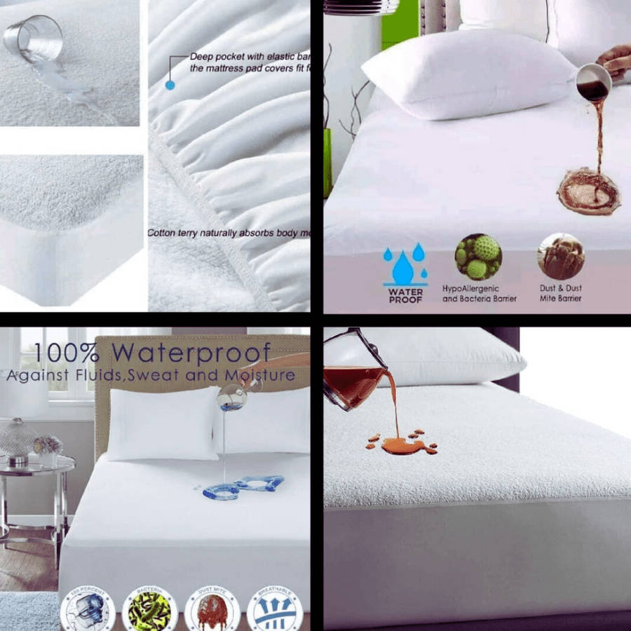 Ultimate 100% Mattress Protector: Allergen & Dust Mite Defense