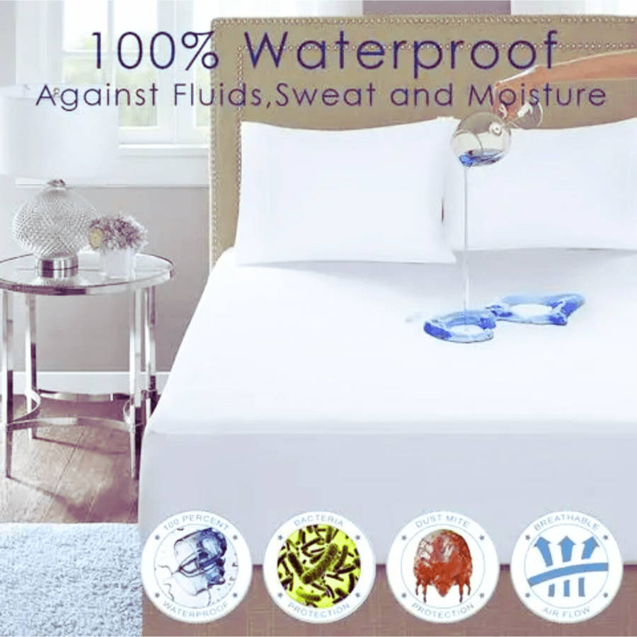 Ultimate 100% Mattress Protector: Allergen & Dust Mite Defense