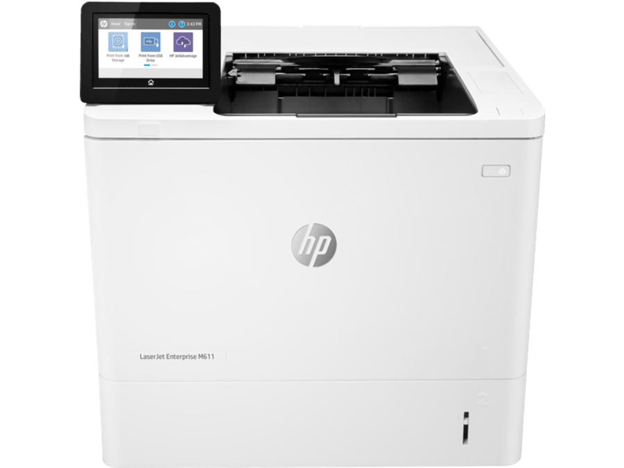 HP LaserJet Enterprise M611dn Mono Laser Printer 7PS84A