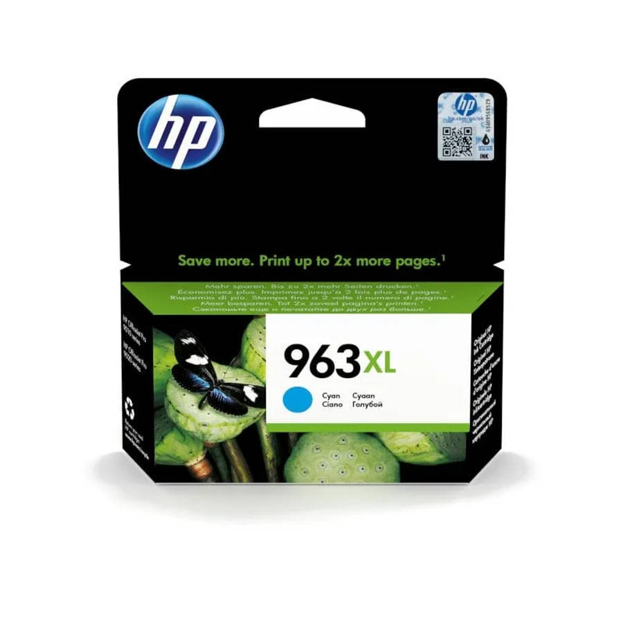 HP 963XL Cyan Original High Yield Ink Cartridge