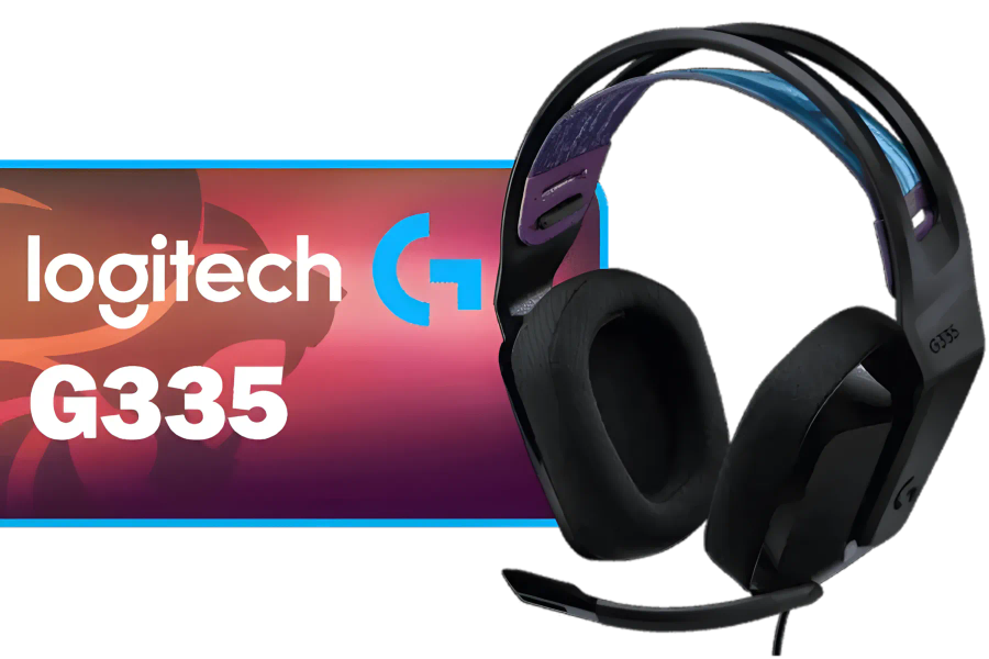 Logitech G335 Wired Gaming Headset - High-Performance Black