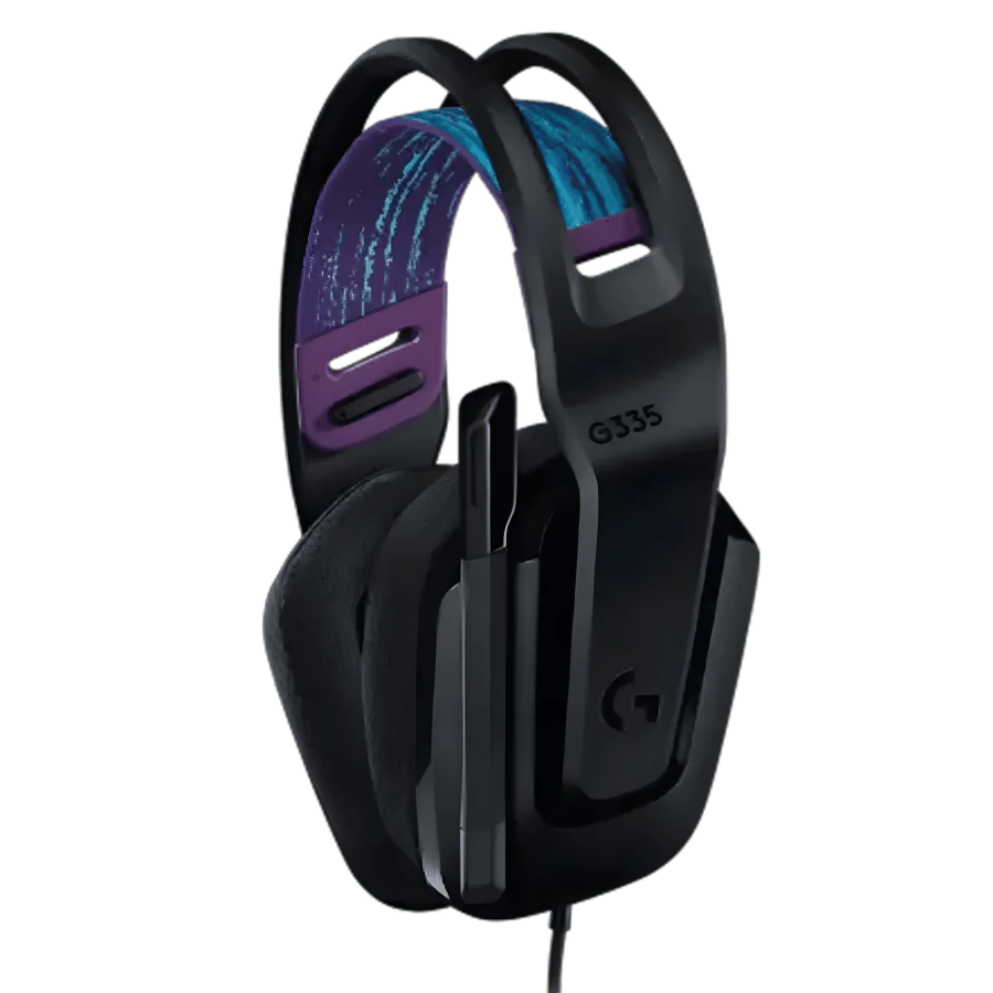 Logitech G335 Wired Gaming Headset - High-Performance Black