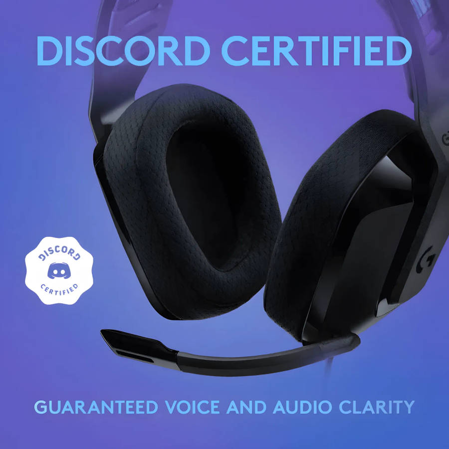 Logitech G335 Wired Gaming Headset - High-Performance Black