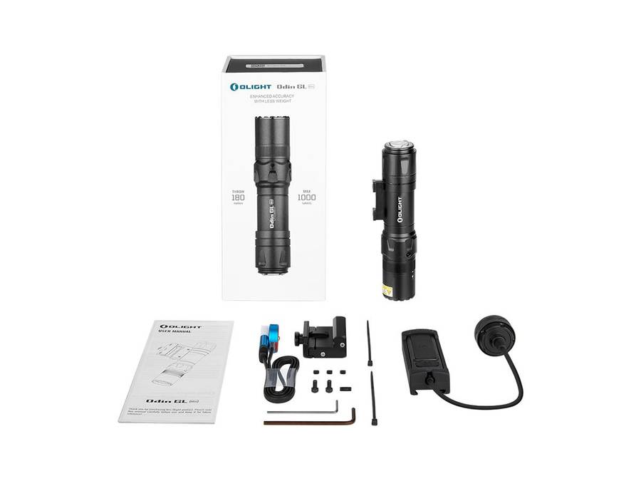 Olight Odin GL Mini 1000LM 180m Rechargeable Tactical Flashlight