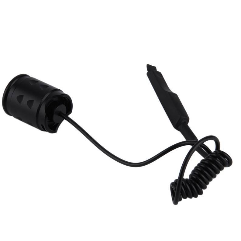 Velvo UF T20 Pressure Switch for T20 Flashlight Black