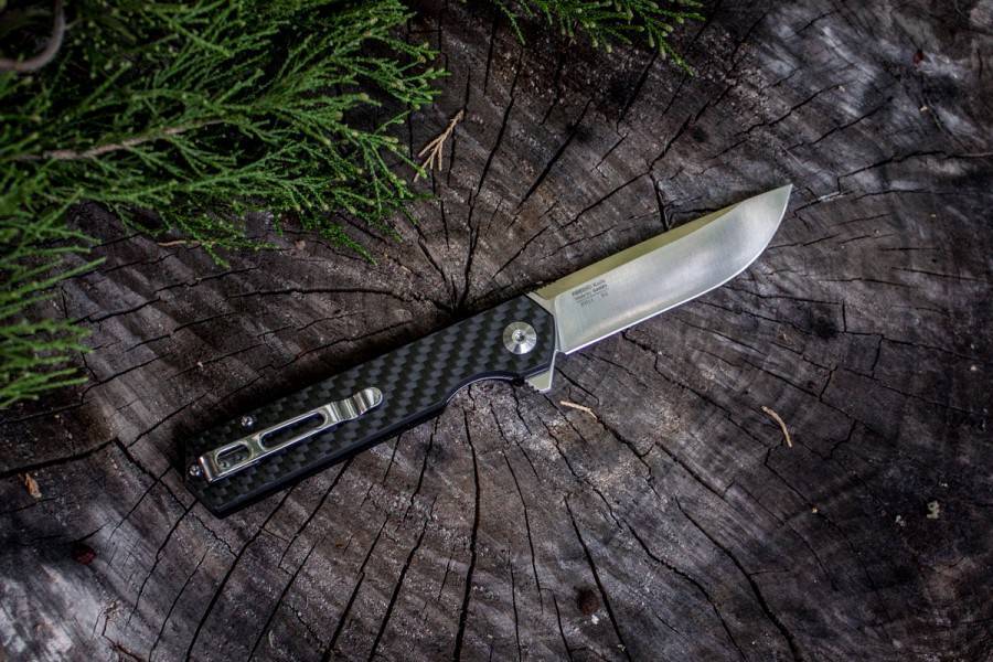 Firebird FH11-CF D2 Folding Knife for Outdoor Use