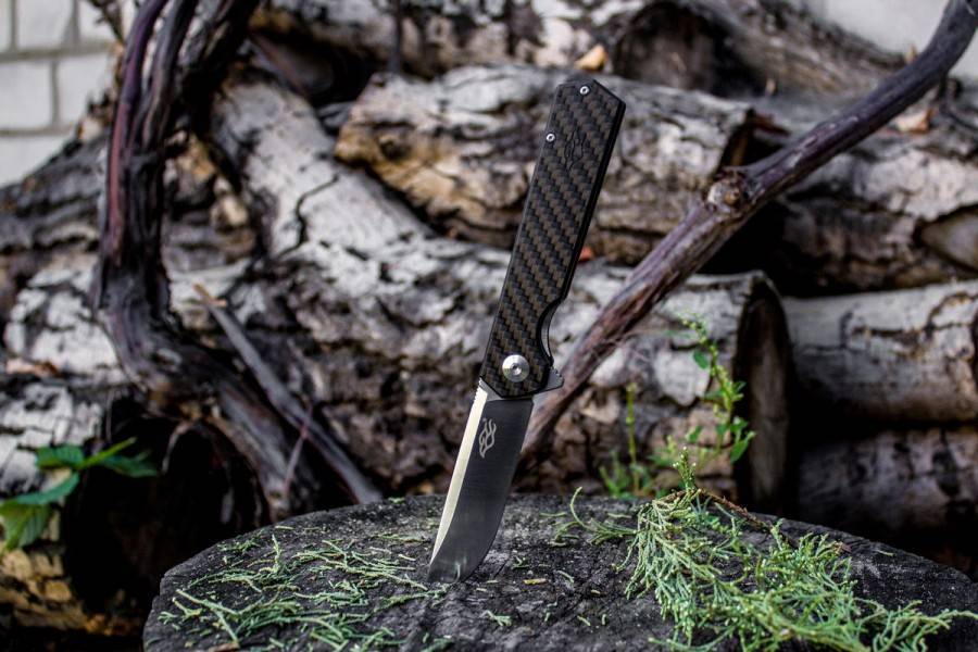 Firebird FH11-CF D2 Folding Knife for Outdoor Use