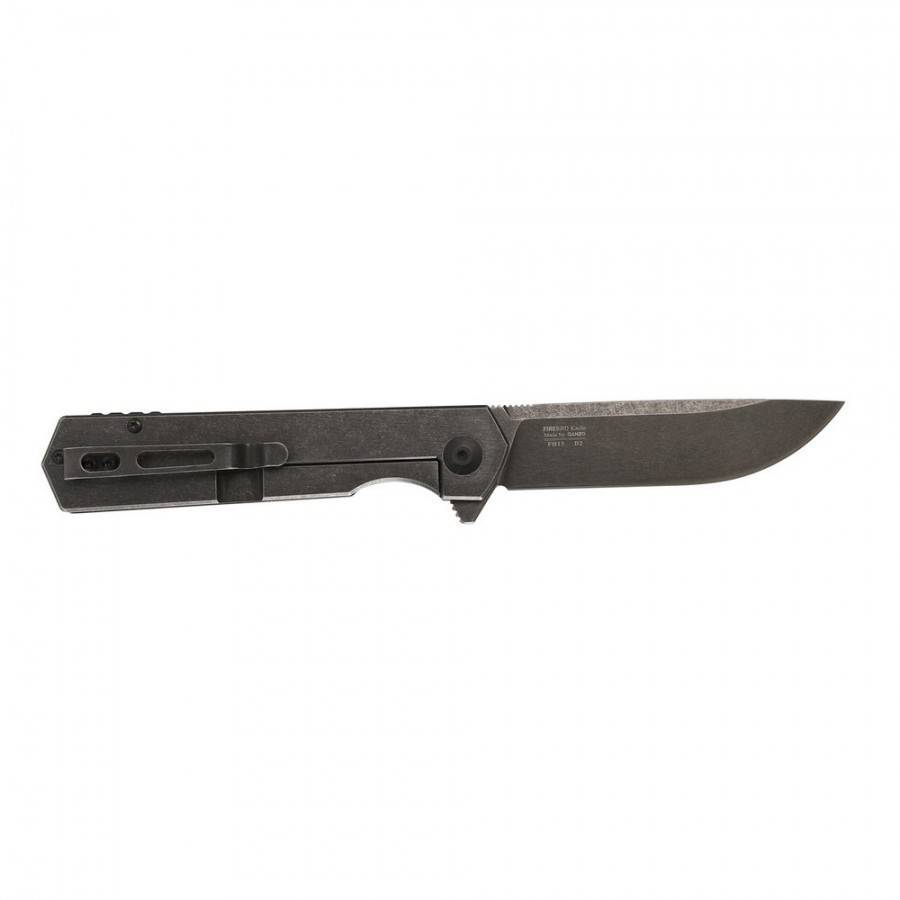 Firebird FH13-SS D2 Folding Knife Steel Handle 205mm EDC Tool with Clip