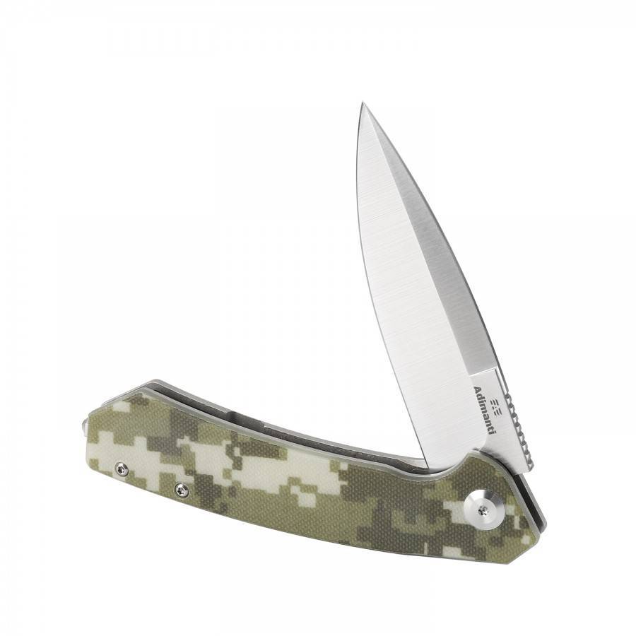 Adimanti Skimen D2 Folding Knife G10 Handle 205mm EDC Tool