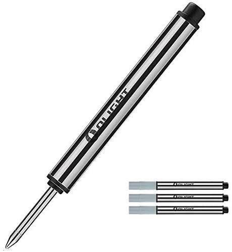 OLIGHT OPEN 2 Refill, Black Ink Refill Pack of 3