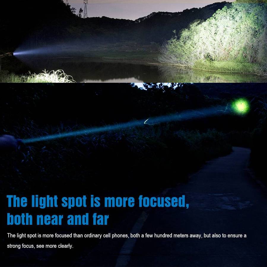TrustFire T30R LEP 460 Lumens Flashlight with 1100m Throw