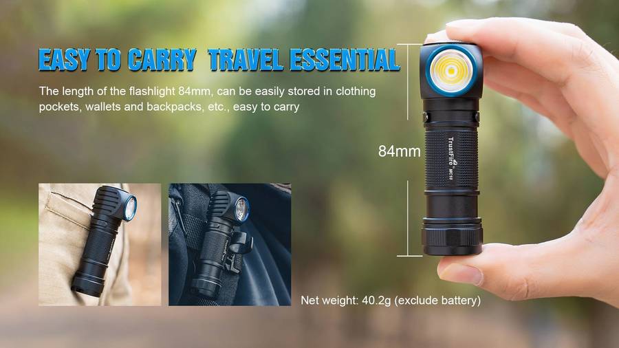 TrustFire MC18 1200 Lumens Headlamp with 115m Throw