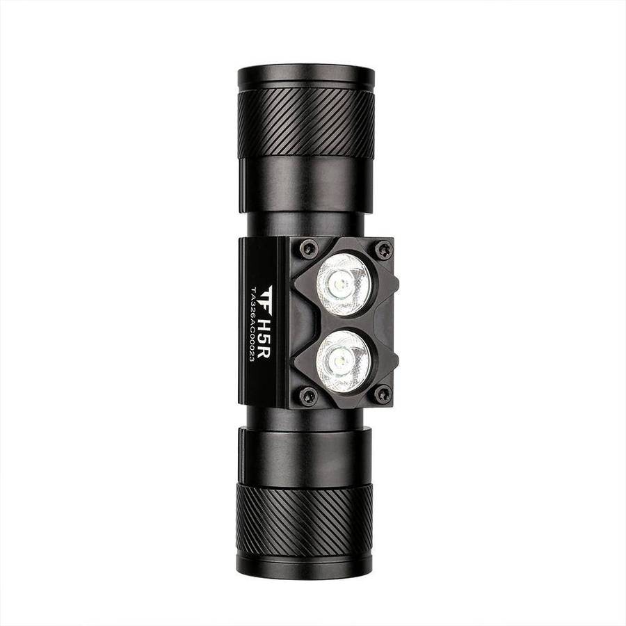 TrustFire H5R Rechargeable Headlamp - 600 Lumens, 115m Throw, Lightweight LED Light