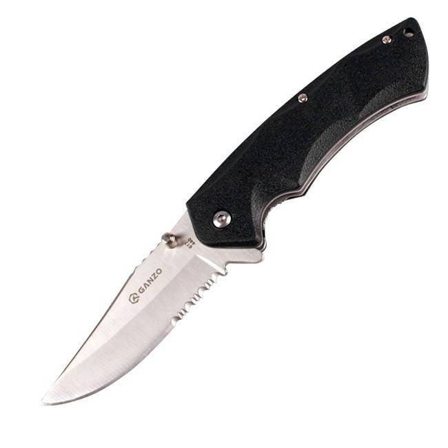 Ganzo G617 440A Folding Knife ABS Handle 197mm EDC Tool