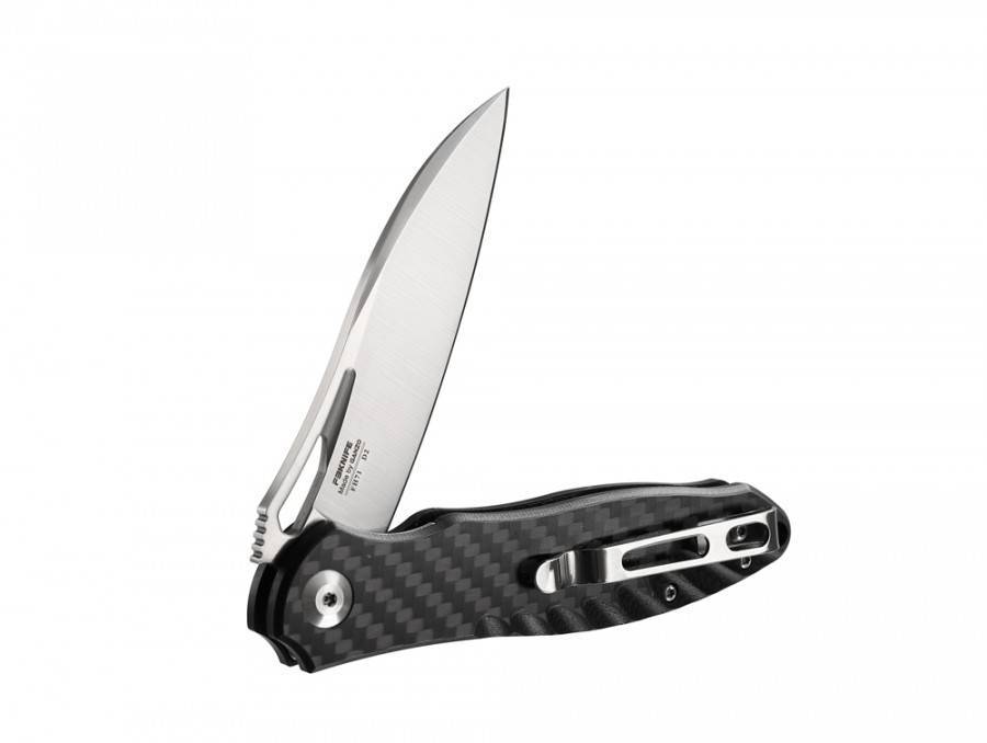 Firebird FH71 Carbon Fibre D2 Folding Knife 199mm EDC Tool