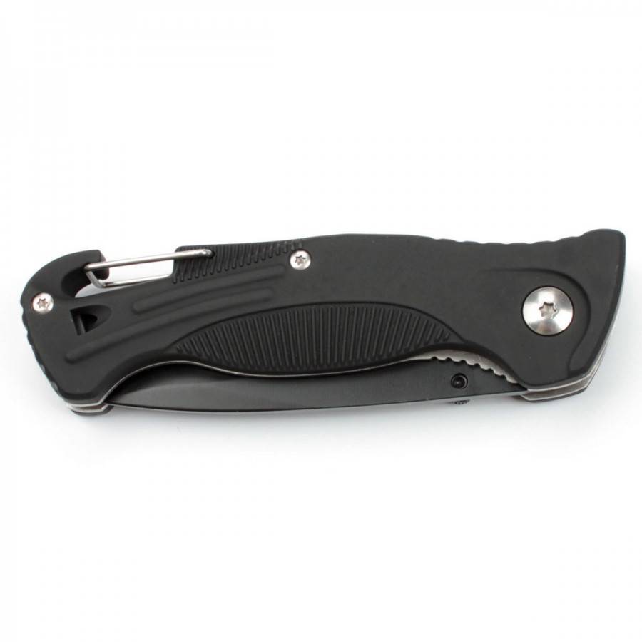 Ganzo G611 420C Folding Knife Plastic Handle 190mm EDC Tool with Whistle