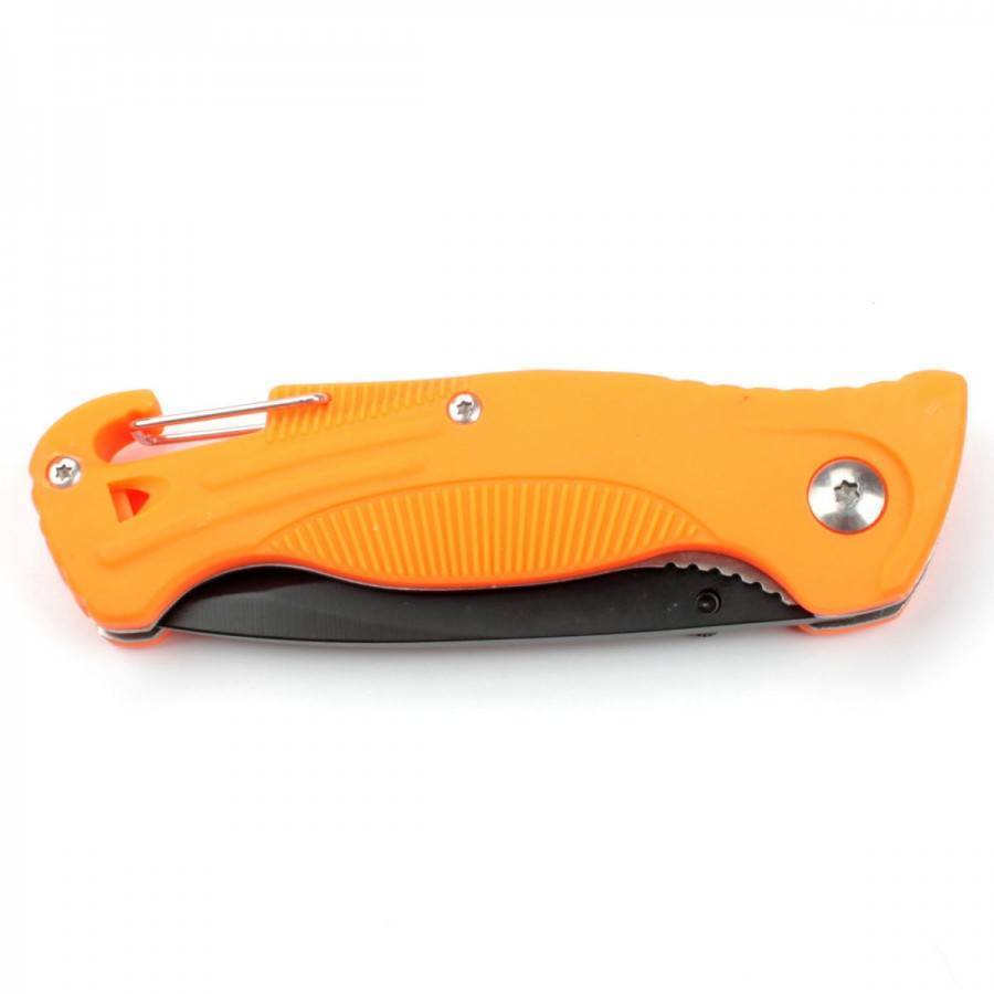 Ganzo G611 420C Folding Knife Plastic Handle 190mm EDC Tool with Whistle