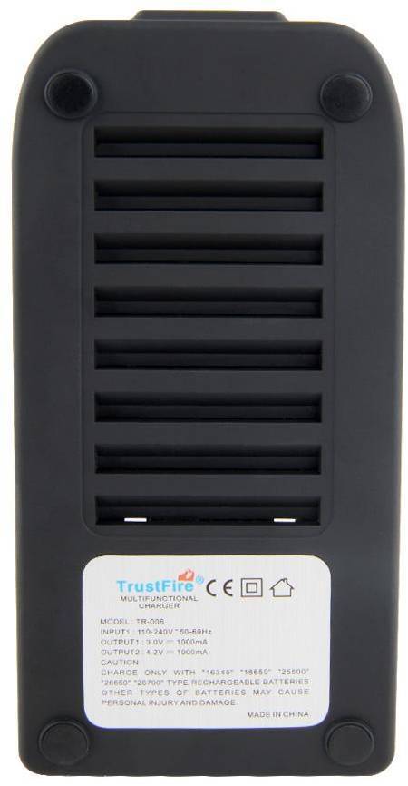 TrustFire TR-006 Charger for Li-Ion Batteries