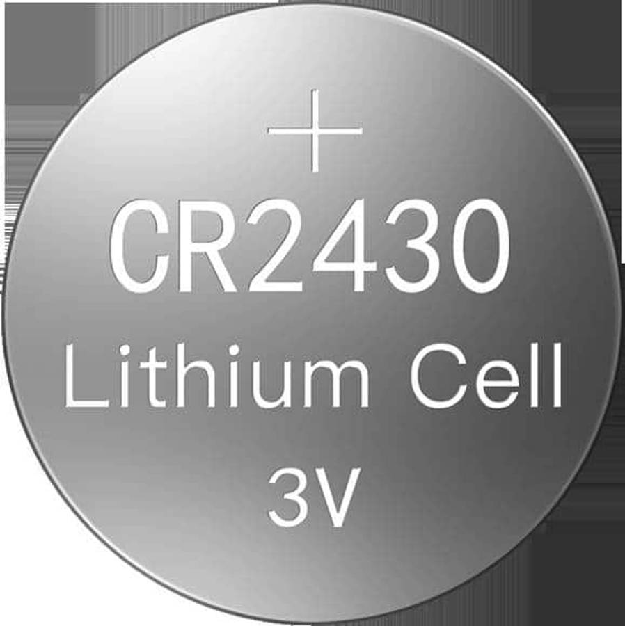 Soshine CR2430 5 per Pack 3V Lithium Coin Batteries for Devices