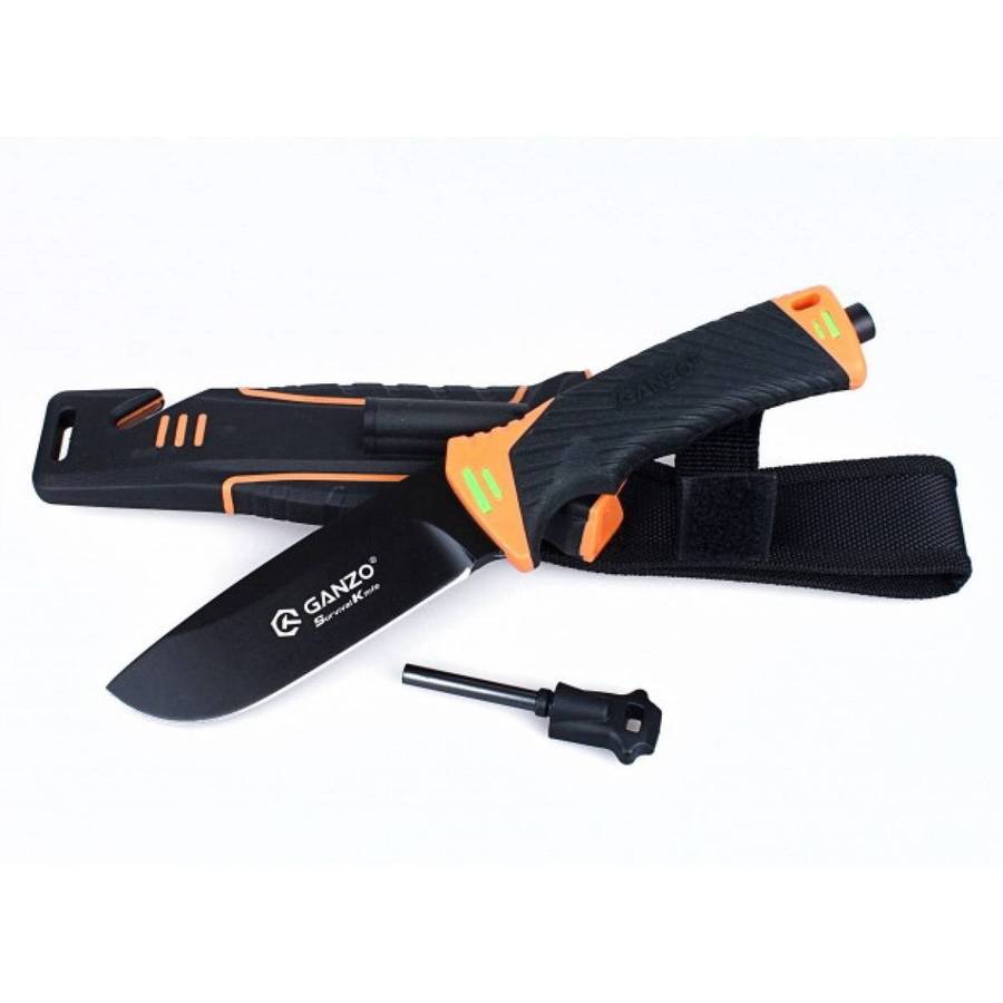 Ganzo G8012 440C Fixed Blade Knife 245mm Survival Tool