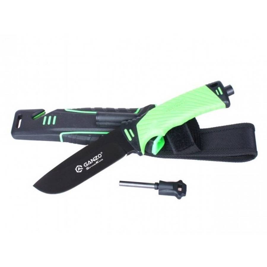 Ganzo G8012 440C Fixed Blade Knife 245mm Survival Tool