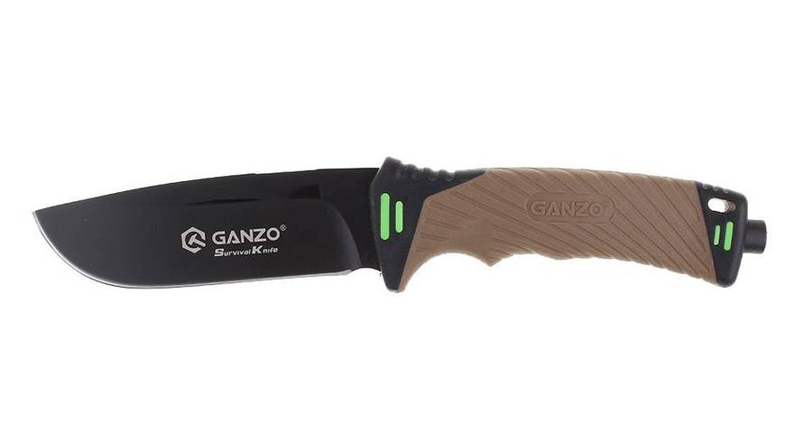 Ganzo G8012 440C Fixed Blade Knife 245mm Survival Tool