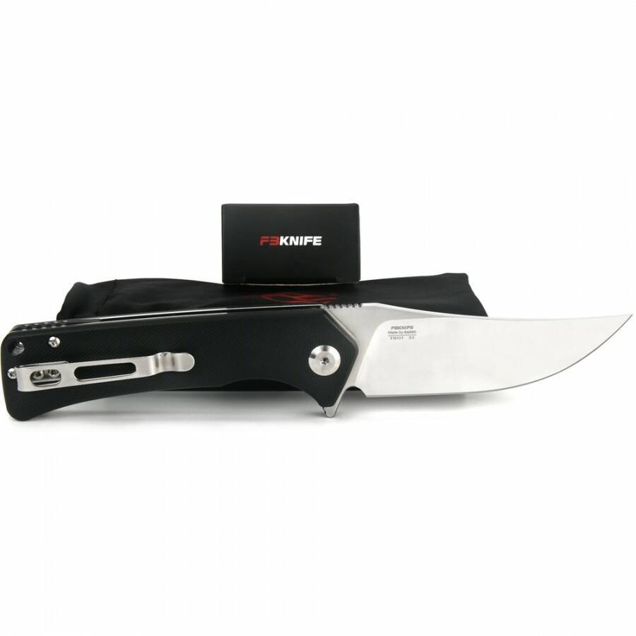 Firebird FH923-BK Folding Knife D2 Steel G10 Handle 202mm