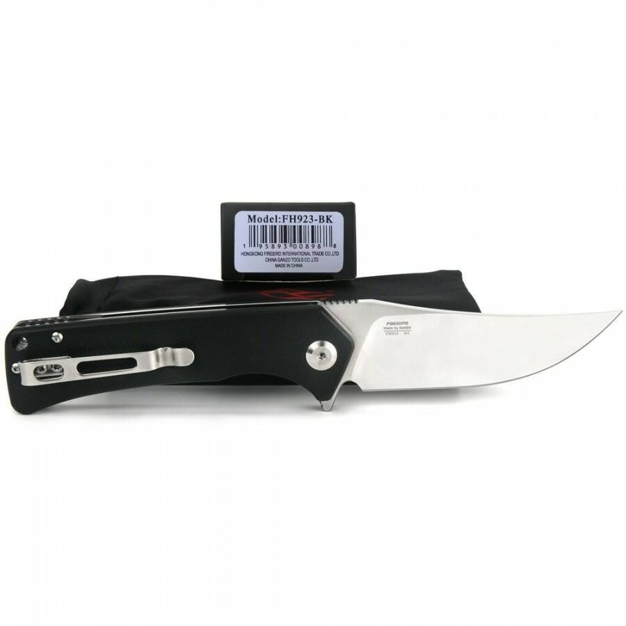 Firebird FH923-BK Folding Knife D2 Steel G10 Handle 202mm