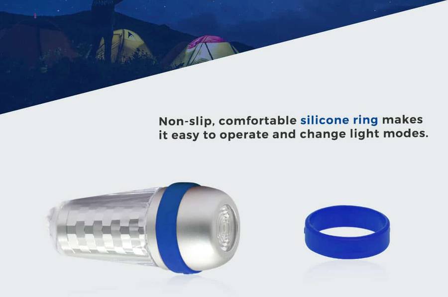 END OF RANGE Brinyte A01 Apollo 4 Light Colours 50 Lumen EDC Flashlight