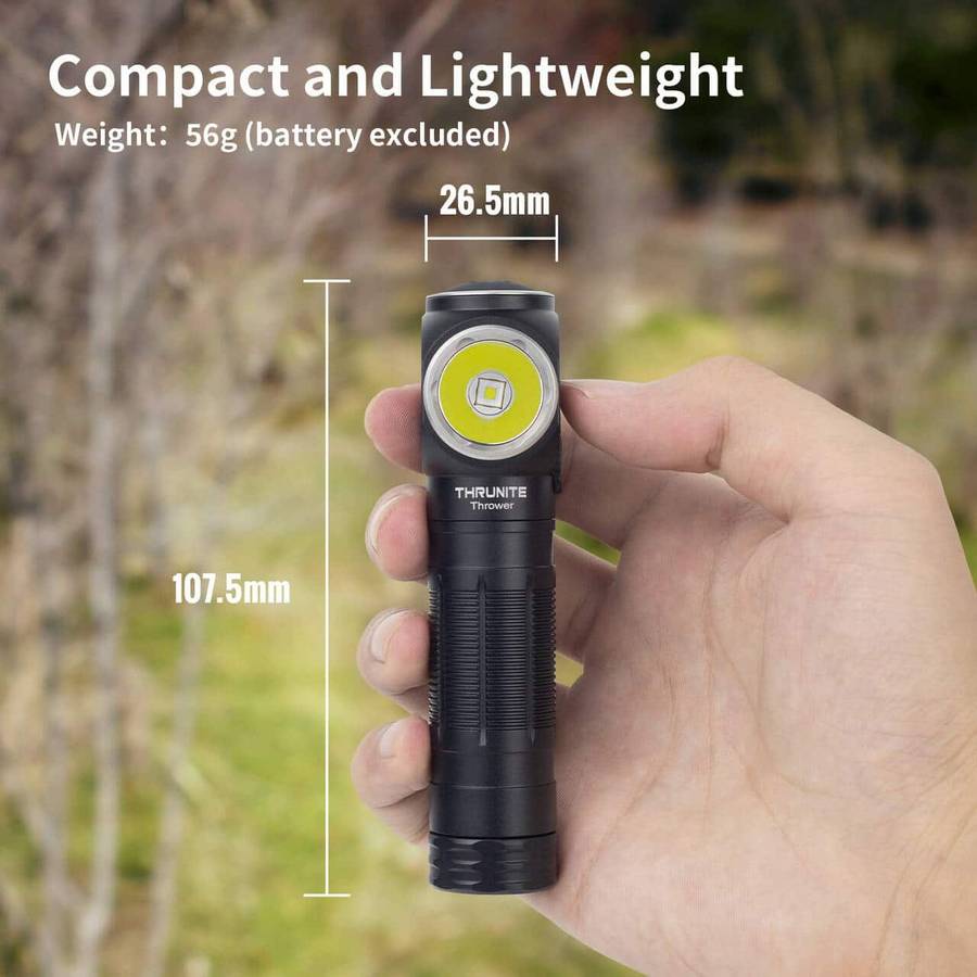 Thrunite Thrower 1755LM 323m Throw Rechargeable LED Headlamp