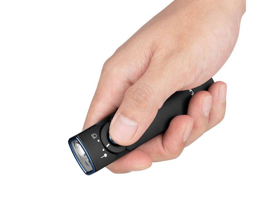 Olight Arkfeld 1000LM 101m Throw EDC Flashlight with Laser