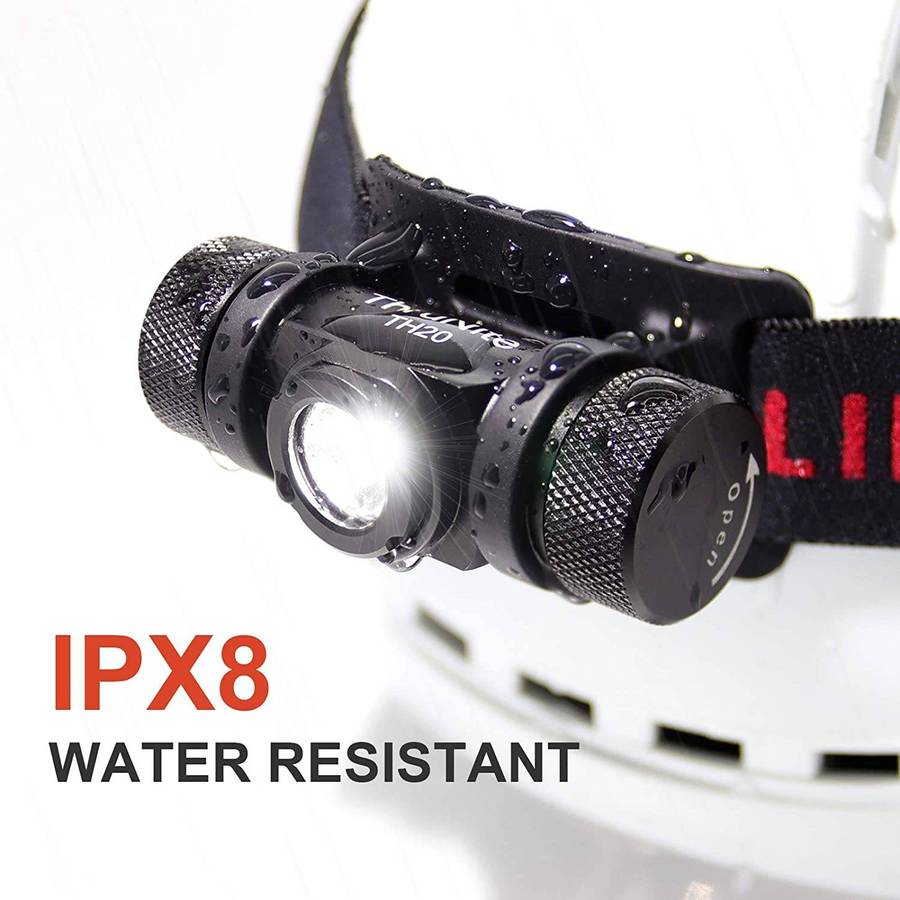 Thrunite TH20 520LM 67m Throw Rechargeable LED Headlamp